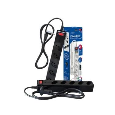 Imagem de Filtro de Linha com Protetor de Surtos Elétricos, CLAMPER, Energia 5 L