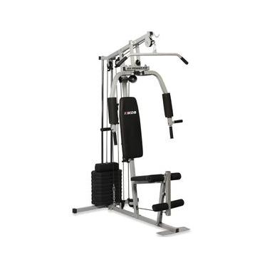 Imagem de Estação de Musculação 50kg Kikos Gx Power Fit para Atividade Física Domiciliar