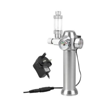 Imagem de Regulador De CO2 Para Aquário Pequeno Com Válvula Solenoide, Contador 