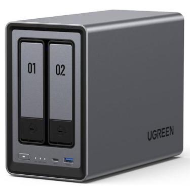 Imagem de Storage nas 2 baias intel n100 quadcore 8gb ram ddr5 lan 2.5gbe hdmi 4