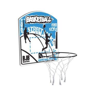 Imagem de Cesta Tabela De Basquete Com Aro + Rede Free Style Completo