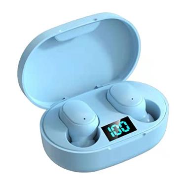 Imagem de Legou fones de ouvido bluetooth Fone de ouvido bluetooth para jogos com redução de ruído esportivo TWS E6s azul