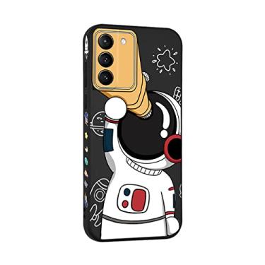 Imagem de Capa de telefone do astronauta para Samsung A72 A52 A71 A51 A13 A32 A31 A12 A20 30 Capa de telescópio para Samsung S22 S20 S21 Ultra Plus S20 FE, 05, para S22