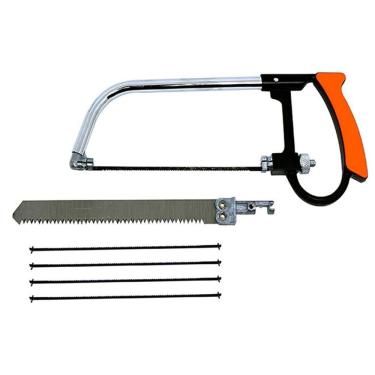 Imagem de Arco de Serra Mini Ajustável Kit com 7 Peças para Artesanato FP-6 WESTERN