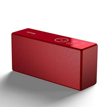 Imagem de Alto-falante Bluetooth Multifunções Outdoor Heavy Bass 10 m Alcance 15h Playtime Rádio FM, Vermelho