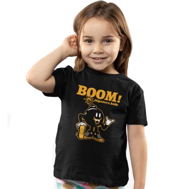 Imagem de Camiseta Infantil Unissex Divertida Skate kids Manga Curta