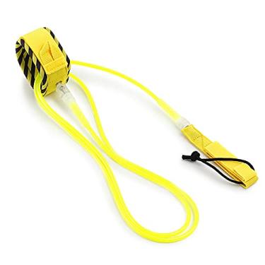 Imagem de Qudai Trela ​​de Surf Surf Leash Leash Aço Suave Swivel Surf Perna Raia Paddleboard 6FT / 8FT / 10FT