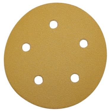 Imagem de PORTER-CABLE 725500850 Discos de Lixamento com Adesivo de 5 furos com 1,2 cm 80 grãos (Pacote com 50)