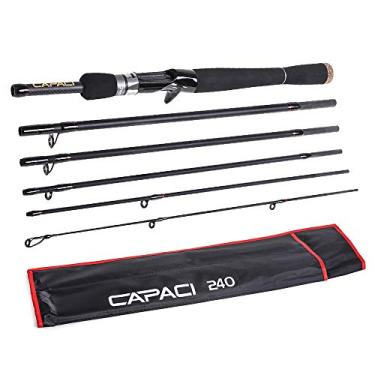 Imagem de Tingpai 2.1 m / 2.4 m 6 Seções Carbon Spinning Fundição Va De Pesca Isca Va De Pesca Mão Pólo Equipamento De Pesca