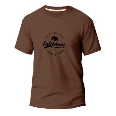 Imagem de Camiseta Blusa Ultra Comfort Com Estampa Califonia Long Beach - Coub