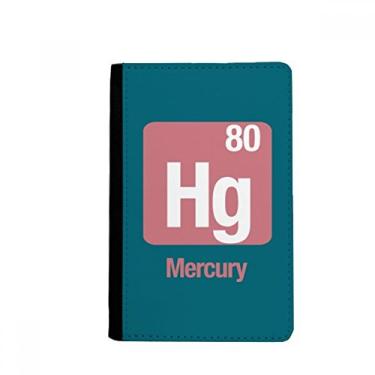 Imagem de Hg Chemical Element Science Passport Holder Notecase Burse Wallet Cover Card Purse, Multicolor