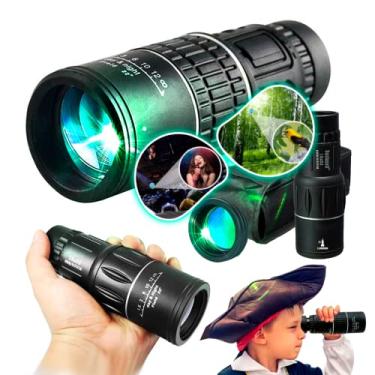 Imagem de Luneta Monóculo Telescópio Tático Zoom 16x52 Longo Alcance Profissional A Prova D'água