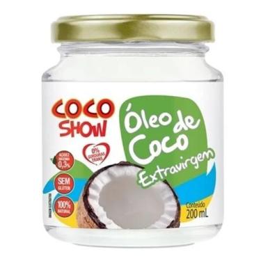 Imagem de Oleo De Coco Extra Virgem 200 Ml Coco Show