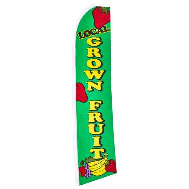 Imagem de Quality Standard Flags Super bandeira de frutas cultivadas locais, 29 x 7,6 cm