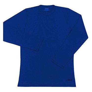 Imagem de Camiseta Feminina com Proteção Solar UV 50+ Manga Longa Azul Aquarela Vitho