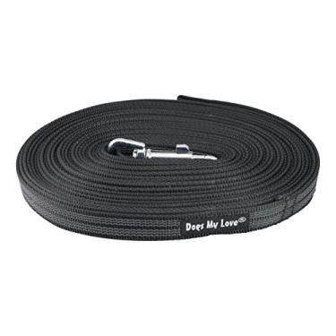 Imagem de Coleira antiderrapante para cães My Love com aderência confortável, 1,8 m a 1,8 m de comprimento para cães pequenos e médios de 1,8 cm de larguraDogs My Love 30 Ft AP-RUB-LEASH-M-30F-1
