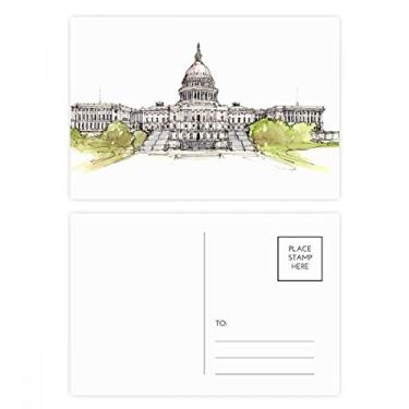 Imagem de Cartão postal de aniversário do Capitólio dos Estados Unidos