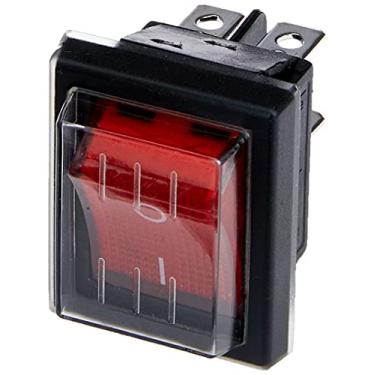 Imagem de CHIPSCE, 092-1161, Chave Liga/Desliga - Vermelho Com Capa Protetora