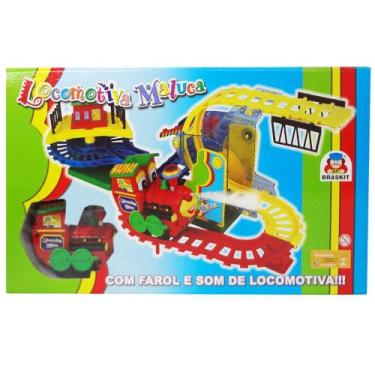 Imagem de Locomotiva Maluca Trenzinho Infantil 560-4 Braskit