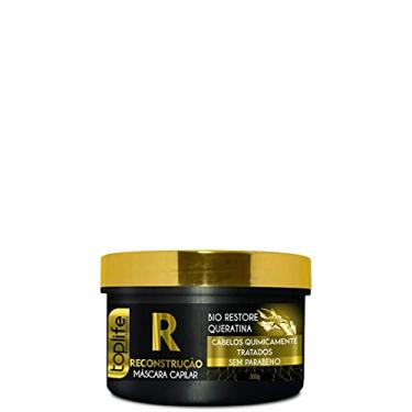 Imagem de Máscara Reconstrutora Intensiva, Toplife Profissional, Bio Restore e Queratina 300gr