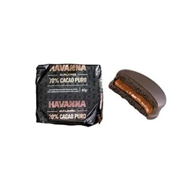 Imagem de Alfajor Havanna Solito Chocolate 70% Cacao Recheado com o Inconfundível Doce de Leite 65g