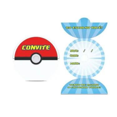 Imagem de Convite P. Monsters 8 Un