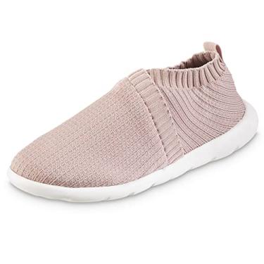 Imagem de isotoner Zenz Pantufas femininas casuais, leves, recicladas, esportivas, de verão, sem cadarço, Areia noturna, 38