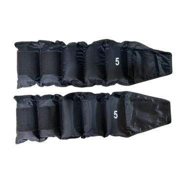 Imagem de Par de Caneleira BF Fitness Peso Tornozeleira Musculação 5kg Cada