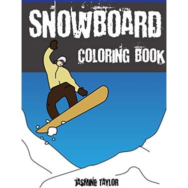 Imagem de Snowboard Coloring Book