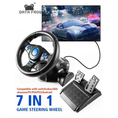 Mini Volante Controle Xbox 360 Jogos De Corrida Forza Nfs em