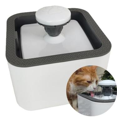 Imagem de Bebedouro com fonte de água automática 2.4L eletrico com Filtro, para seu Gato, Pet cães e animas de estimação
