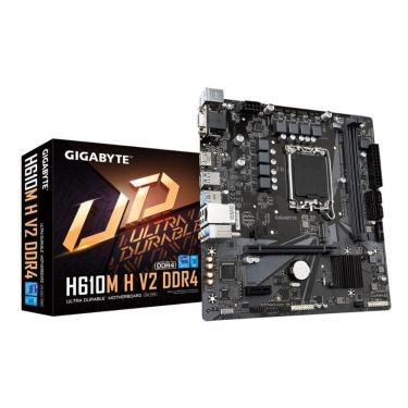 Imagem de Gigabyte H610M H V2 Ddr4  Lga 1700 - Ddr4  - Chipset H610