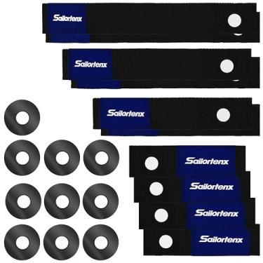 Imagem de Sailortenx Acessórios de Jet Ski Soft Loops, cordas de barco para ancoragem com loop, pontos de ancoragem rápidos e seguros para âncora de jet ski, acessórios de barco para o seu WaveRunner, Jet Ski,