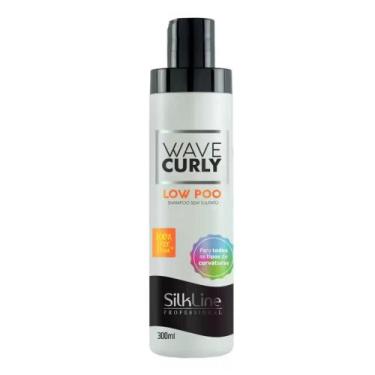 Imagem de Shampoo Wave Curly Low Poo Silkline 300ml - Silk Line
