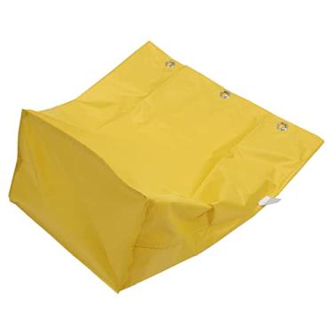 Imagem de 1 peça saco de lona saco de zeladoria saco de carrinho de zeladoria saco de carrinho de substituição lata de lixo ao ar livre saco de carrinho de limpeza latas de lixo para carro saco de carrinho de l
