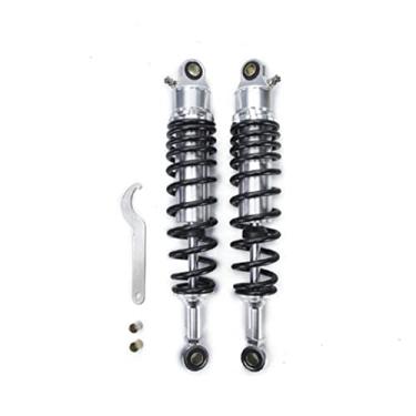 Imagem de Hegeiis 340 mm 34.0 cm 7 mm mola universal motocicleta amortecedor de ar suspensão traseira quadriciclo scooter moto sujeira para 50cc 75cc 90cc 125cc 150cc 250cc 300cc