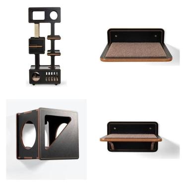 Imagem de Playground Para Gatos Simba Preto