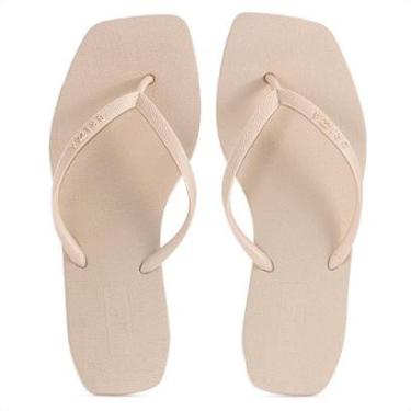 Imagem de Chinelo Brizza Arezzo Off White - Feminino-Feminino