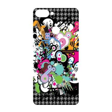 Imagem de Capa Adesivo Skin022 Verso Para Asus Zenfone Max Plus (M1) - KawaSkin