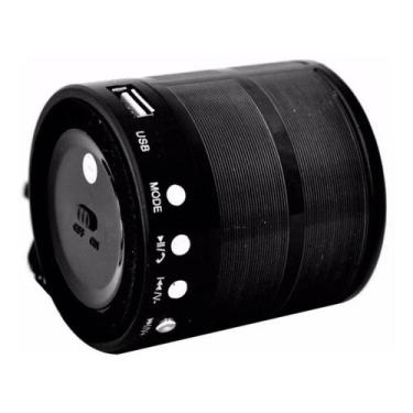 Imagem de Mini Caixinha Som Ws-887 Bluetooth Portátil Usb Mp3 Rádio Fm - Importa
