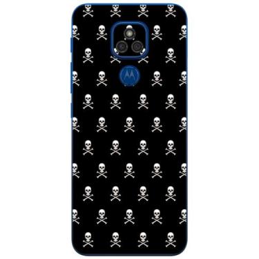 Imagem de Capa Adesivo Skin201 Verso Para Motorola Moto E7 Plus (2020) - KawaSki