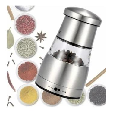 Imagem de Moedor De Sal Grosso E Pimenta Do Reino Em Inox Profissional - ONYX
