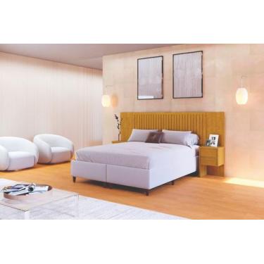 Imagem de Cabeceira Ripada para box Casal, Queen, king  Fexivél - Nossa Mobília 