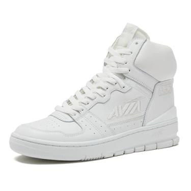 Imagem de Avia 830 Men's Basketball Shoes, Retro High Top Sneakers for Men Indoor or Outdoor, Street or Court - White, 8.5 Medium