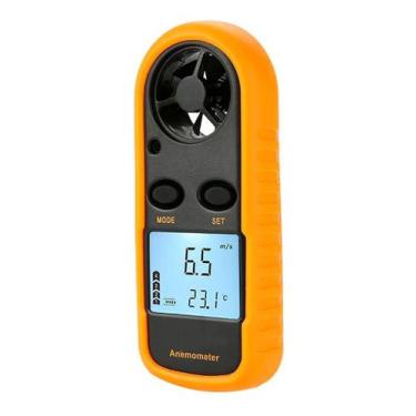 Imagem de Anemômetro Digital Lcd Portátil Temperatura Velocidade Vento - CONTECK