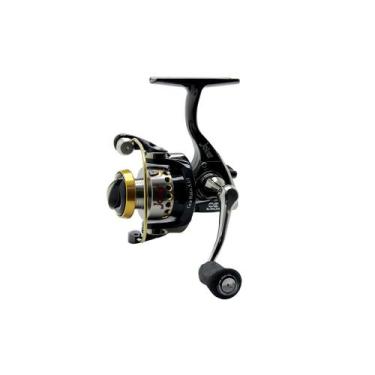 Imagem de Molinete maruri milo joker black 800 6 rolamentos 5.1:1, Preto