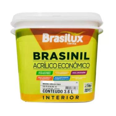 Imagem de Tinta Acrílica Anti Mofo Parede Interno Branco Gelo Econômica 3,6 Litr
