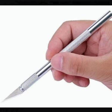 Imagem de Bisturi Caneta Estilete Precisão Em Metal - H2