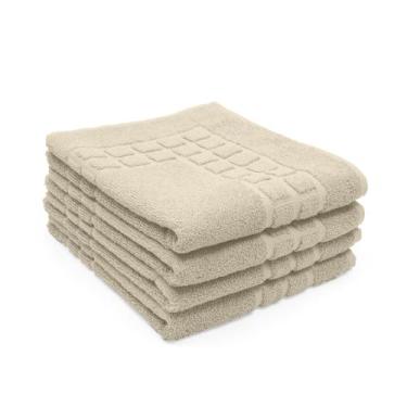 Imagem de Piso Toalha Para Banheiro Buettner Felpudo Domus 50X80 Palha