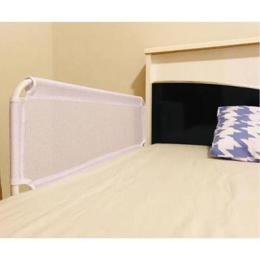 Imagem de 2 Grade de Cama Proteção para Bebê e Criança Protetor Colchão Prática 